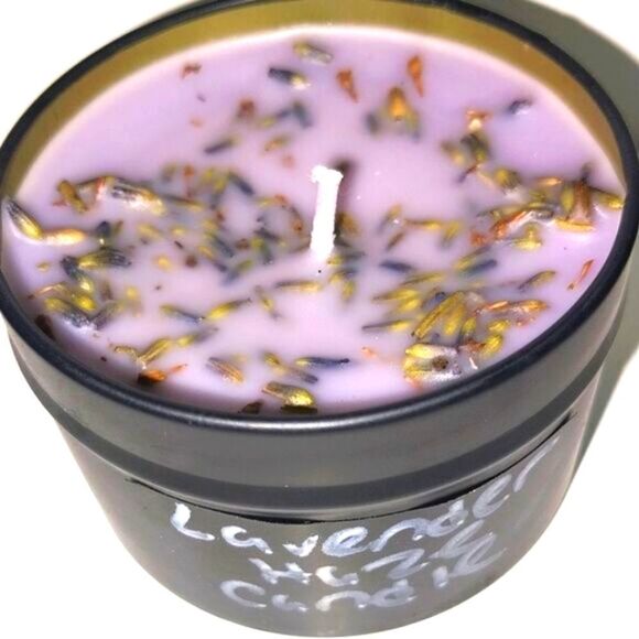 Hand crafted limited edition "Lavender Haze" Zen-Me candle - Picture 1 of 8